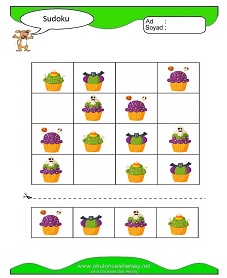 Sudoku Çocuk Bulmacaları